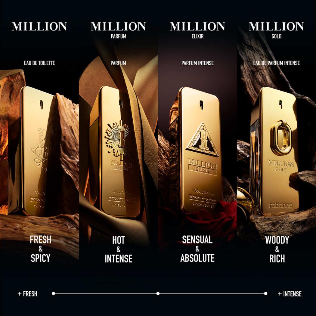 Million Gold For Him Eau De Parfum Intense